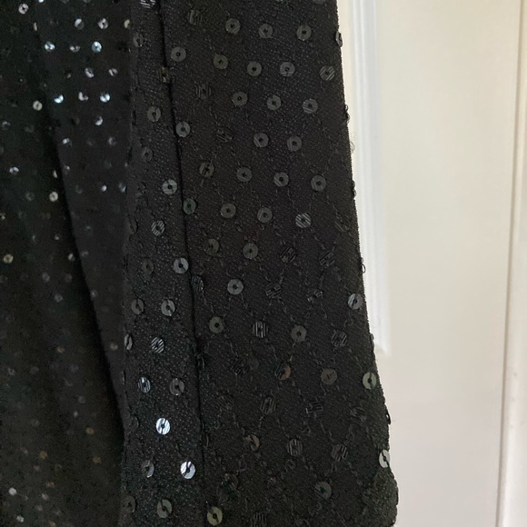 COPY - Cache Maxi Dress Womens 4 Long Black Sequins Formal Prom Glam Sexy Retro… - Picture 4 of 10